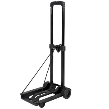 

Folding Luggage Car Heavy King Hand Cart Transportation Shopping Trailer Portable Pull Cargo Trolley Small Pull Cart