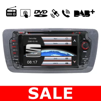 

A-sure 2 Din Car Multimedia Player Auto Radio GPS DVD Navigation For Seat Ibiza 2009/2010/2011/2012/2013 with 3G SWC BT DAB+