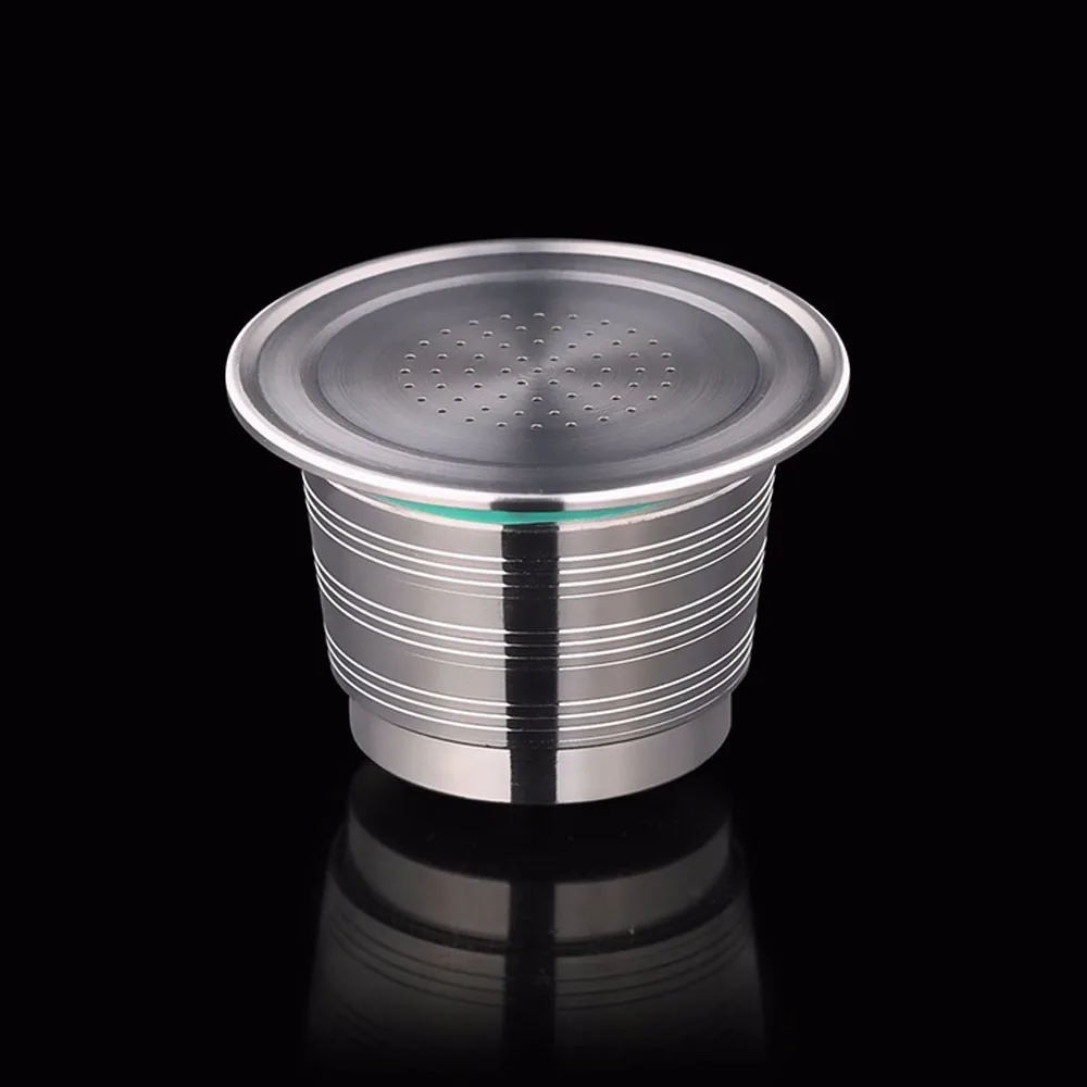 Многоразовая капсула Nespresso с круглым отверстием пустая металлическая