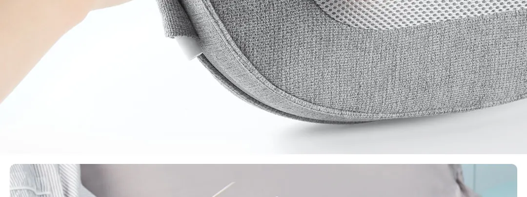 Xiaomi Lejia Massage Pillow Sleek Minimalist Design Constant Temperature Hot Pressure Whole Body Available One Button Control