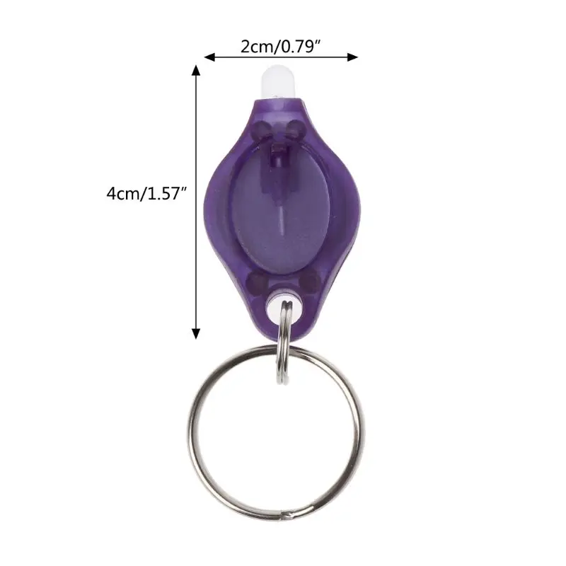 Torcia Luce Nera UV Portatile - Doppia Luce Bianca/Viola, Impermeabile, Per Controllo Documenti E Rilevamento