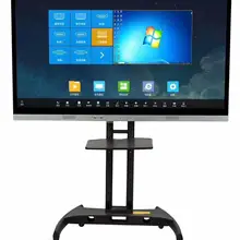 Портативный 65 75 85 дюймов все в одном нано интерактивный сенсорный дисплей цифровой электрический белый доска обучения классных мониторов