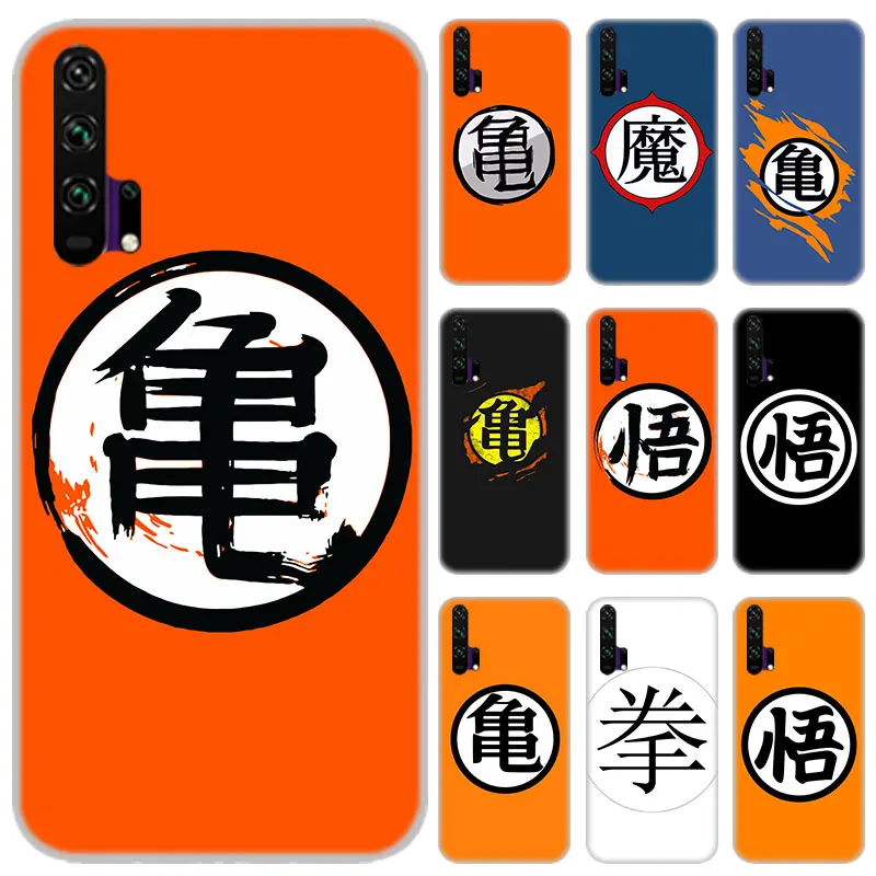 Силиконовые чехлы для huawei Honor 10 9 8 Lite 20 Pro 7A 7C 8X 6A V20 V10 V9 dragon ball sign TPU силиконовый