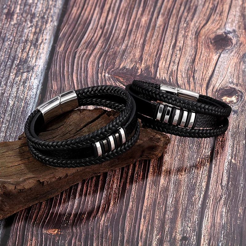 Echsun pulseras hombre 2020 ювелирные изделия браслет для мужчин из нержавеющей стали
