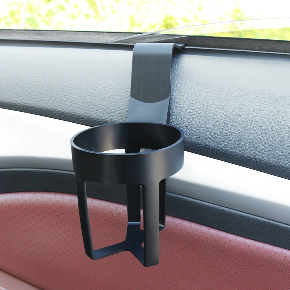 2 Black Auto Car Vehicle Cup Can Drink Bottle Holders Container Hook for Truck Interior Window Dash Mount King Company 4350406056