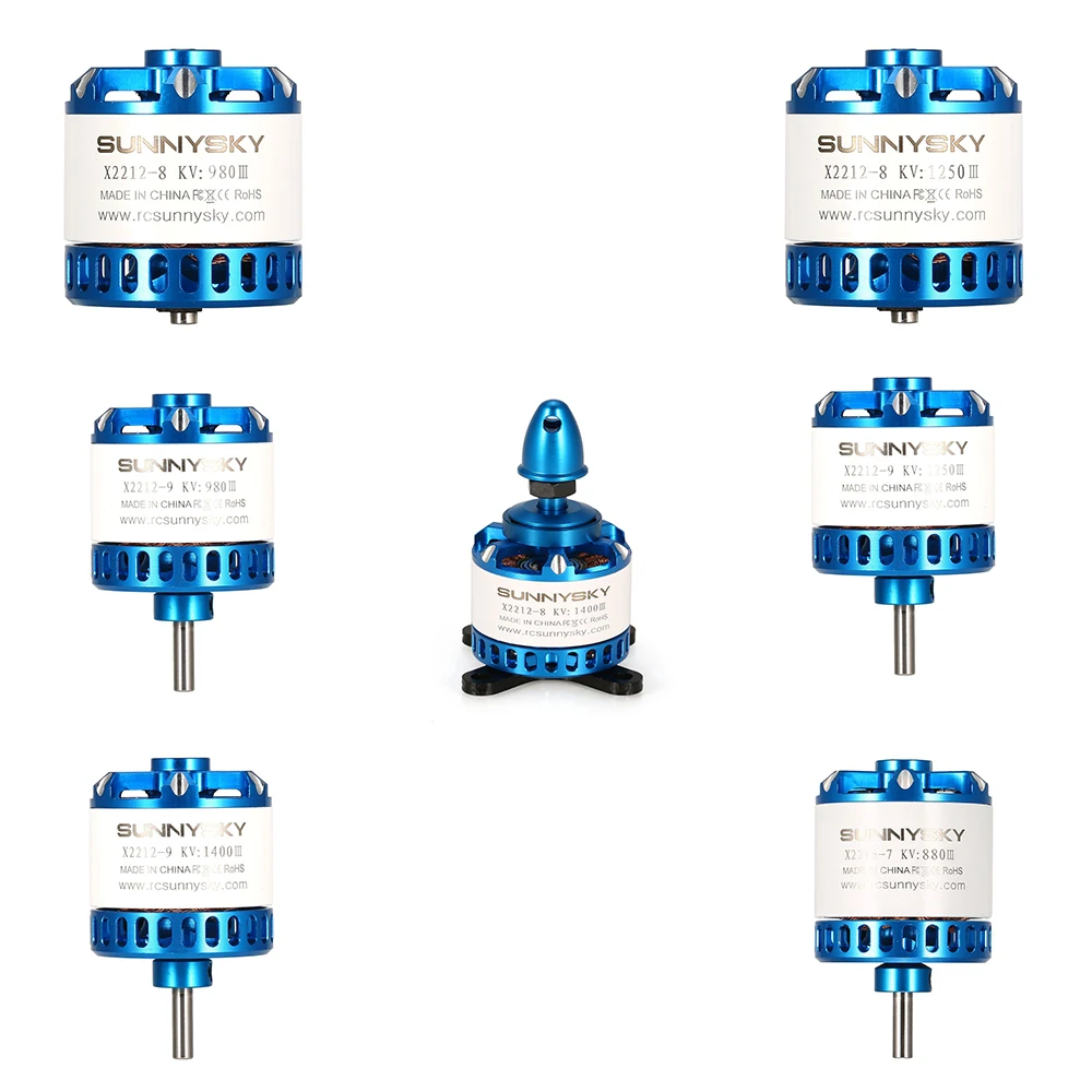 

HOT SUNNYSKY X2212-III Brushless Motor for FPV RC Racing Drone Airplanes Fixed Wing Plane Short Shaft 7 specifications