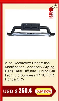 Modified Accessory Automobile Styling Mouldings Tuning Front Lip Car Rear Diffuser Bumpers 12 13 14 15 16 17 FOR Honda CRV
