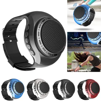 

Wireless Blueteeth 5.0 Music Player Sports Watch AUX Portable Mini Wrist Stereo Sport Speaker 3W Double Magnetic 4 Colours