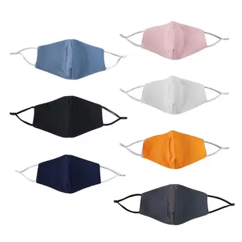 

2Pcs/Pack Reusable Washable Cotton Mouth Mask -smog Breathable Cover Dustproof Respirator for Men Women