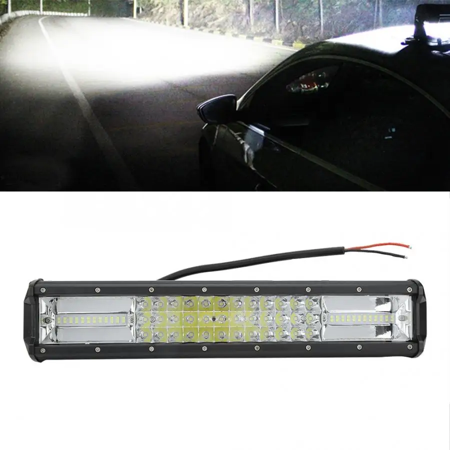 Внедорожная 216 Вт 72LED Рабочая лампа автомобиль грузовик дневного света практичная замена аксессуар для автомобиля аксессуары