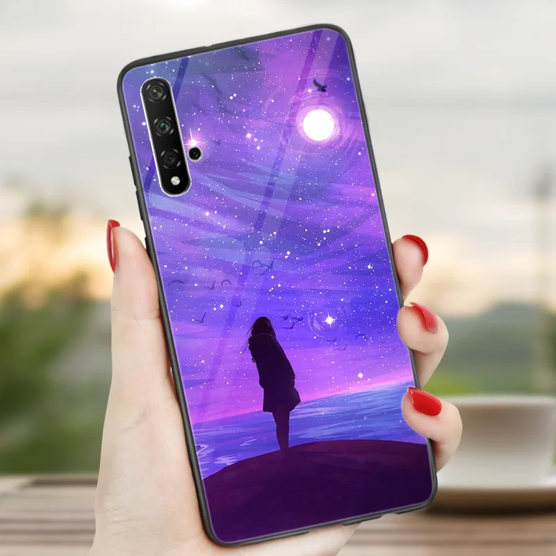 Honor 8X чехол телефона для huawei Honor 7A PRO 7C 8A 8C 8S 9X крышка глянцевая задняя панель принципиально для Honor 20 PRO в стиле 20-х г вид 20 10 Lite 10i 9 чехол S - Цвет: 2GWXK
