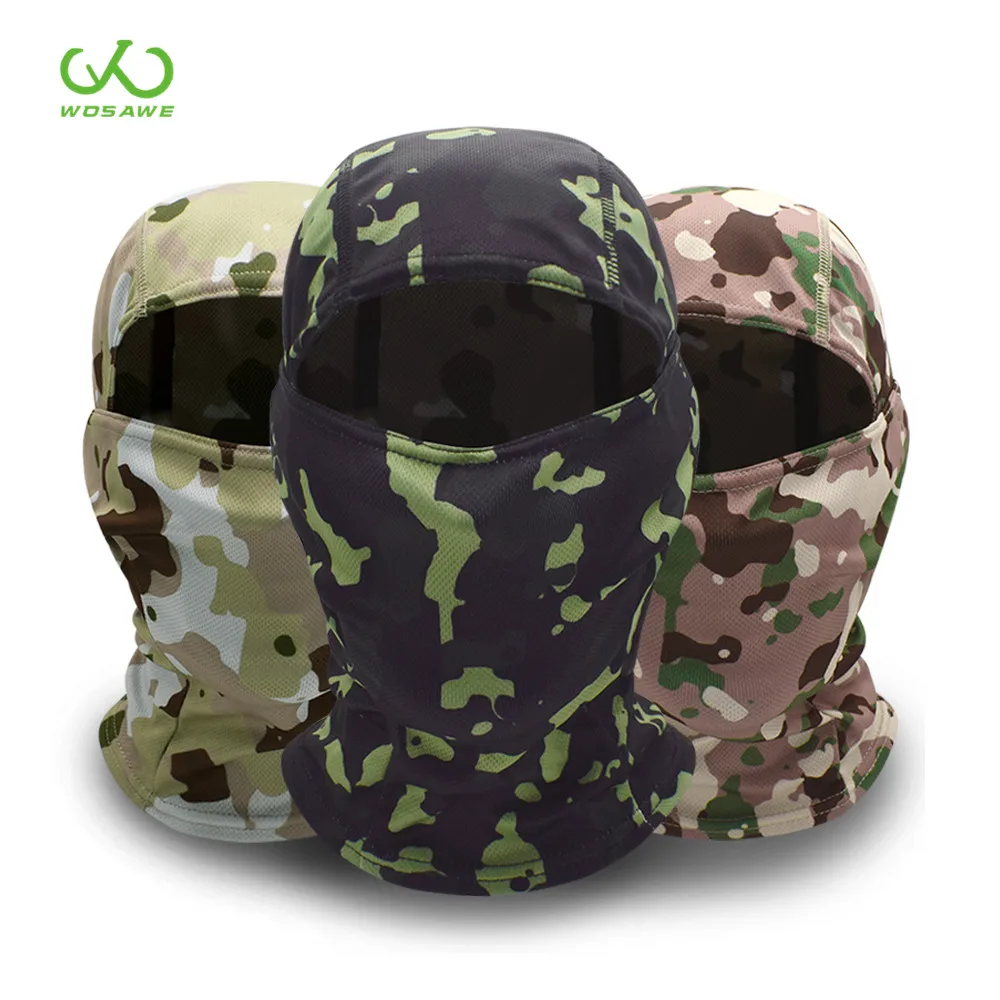 WOSAWE 3D Motorcycle Face Mask Cycling Bike Bicycle Motorbike Helmets Cap Ski Under Helmet Inner Hat Balaclava Scarf Shield |