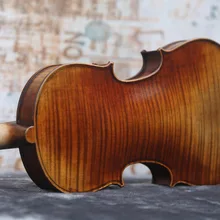 4/4 полноразмерная Античная/винтажная/Старая скрипка, Antonio Stradivari Cremonese 1716 модель, F17