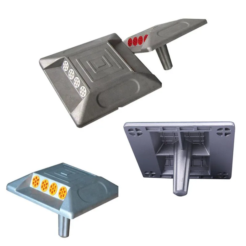 Фотоотражатель дороги диаметром 15 см с бусинами 4*7 шт для безопасности