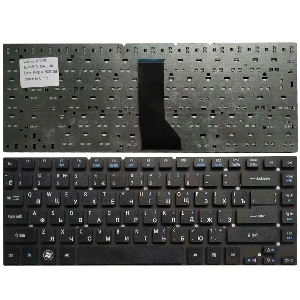 NEW Russian Laptop Keyboard for Acer Aspire 4830 4830G 4830T 4830TG 4830Z E1-430G E1-430P 3830 3830G 3830T 3830TG 4755 4755G | Компьютеры
