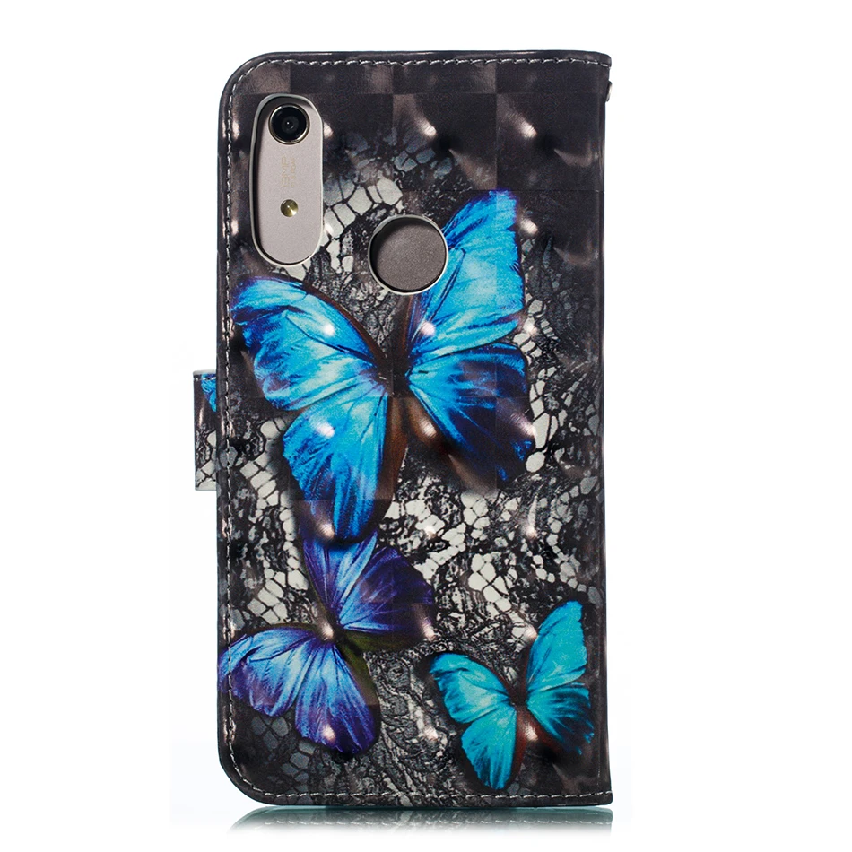 Чехол для телефона для iphone 7 8 6 6s Plus X XS чехол для MAX XR красочными бабочками и бантиками; Держатель для карт чехол для samsung M10 M20 S10 S10e S9 плюс