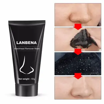 

50g Blackhead Remover Face Mask Nose Repair Deep Cleansing Skin Care Peel Off Masks Purifying Charcoal Black Mud Facial Beauty