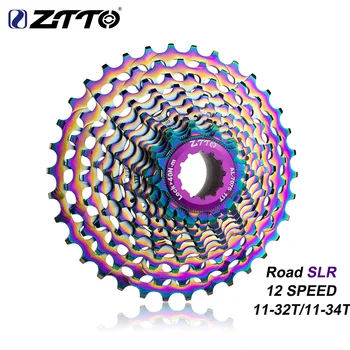 

ZTTO New Road Bike12 Speed 11-32T 11-34T Cassette Ultralight Random Freewheel 12s freewheel Steel CNC 12v K7 Road Gravel Bike