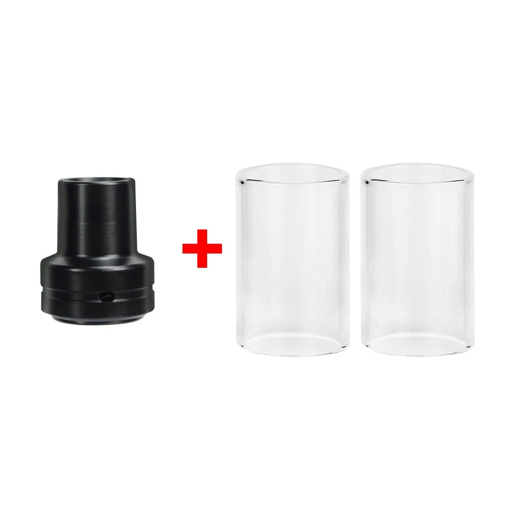 

Replacement Glass tube Drip tip Top Cap Fit for Joyetech Ego AIO ECO kit Atomizer Electronic Cigarette Vape Accessories