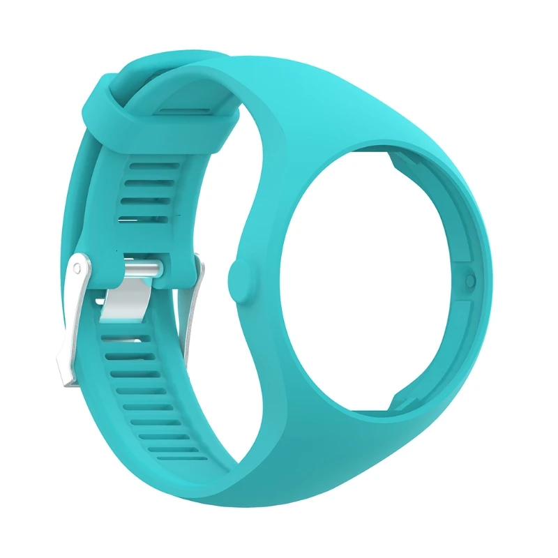 Силиконовые часы ремешок Браслет замена для Polar M200 gps часы Y98A - Цвет: Синий