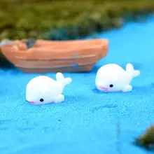 5 шт Смола дельфин модель орнамент миниатюрный Сказочный Сад бонсай кукольный домик Декор