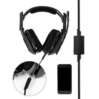

Replacement Headphones Audio- Cable For Astro- A10/30/40 With Microphone Control B85B
