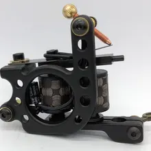 Новинка, 10 катушек, тату-машина, maquiagem, пистолет, тату-машины, пистолет, стальная тату-рама, трость для шейдеров