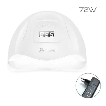 

Smart 54/72/80/108/110W UV Led Lamp Nail Dryer For All Types Gel 36 Leds Lamp For Nail Manicure Sun Light Infrared Sensing