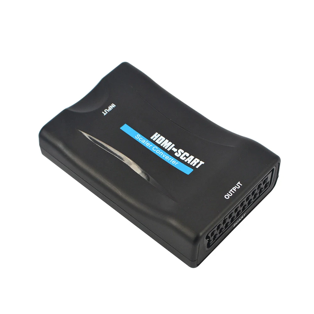 

HDMI to Scart AV converter adapter HDMI in Scart out supports up to 1080P/60hz HDMI input(video+audio supported over scart)