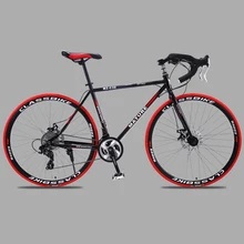 700c дорожный велосипед 21 27 и 30 с переменной скоростью, двойной дисковый тормоз, ультра светильник из алюминиевого сплава, дорожный велосипед для взрослых