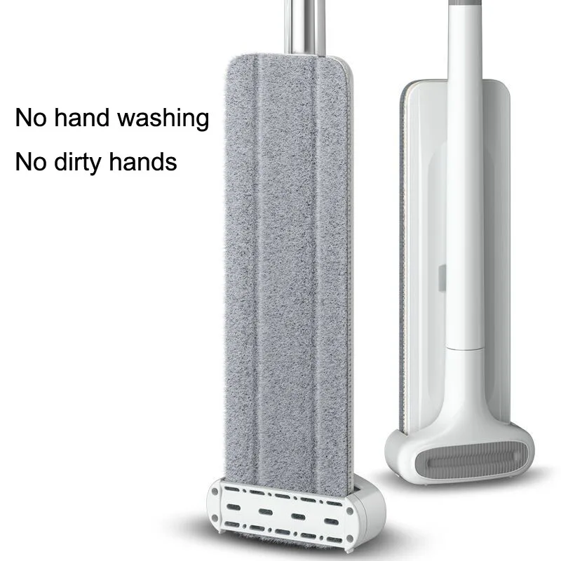 Плоская Швабра без рук для мытья пола волшебная уборки дома инструменты ленивые