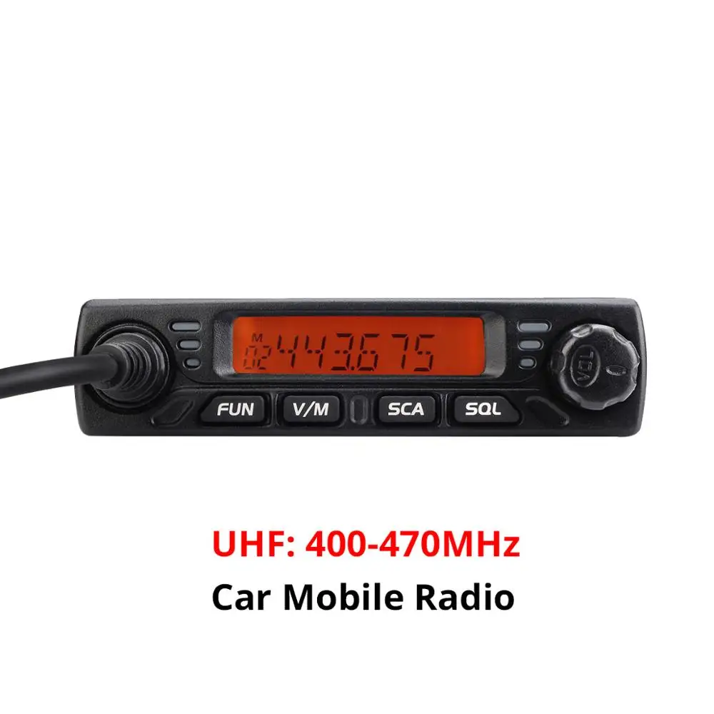 RETEVIS RT98 автомобильное мобильное Радио рация VHF(или UHF) 15 Вт 199CH двухстороннее радио Ham радио с ЖК-дисплеем Автомобильный радиоприемопередатчик - Цвет: UHF without cable