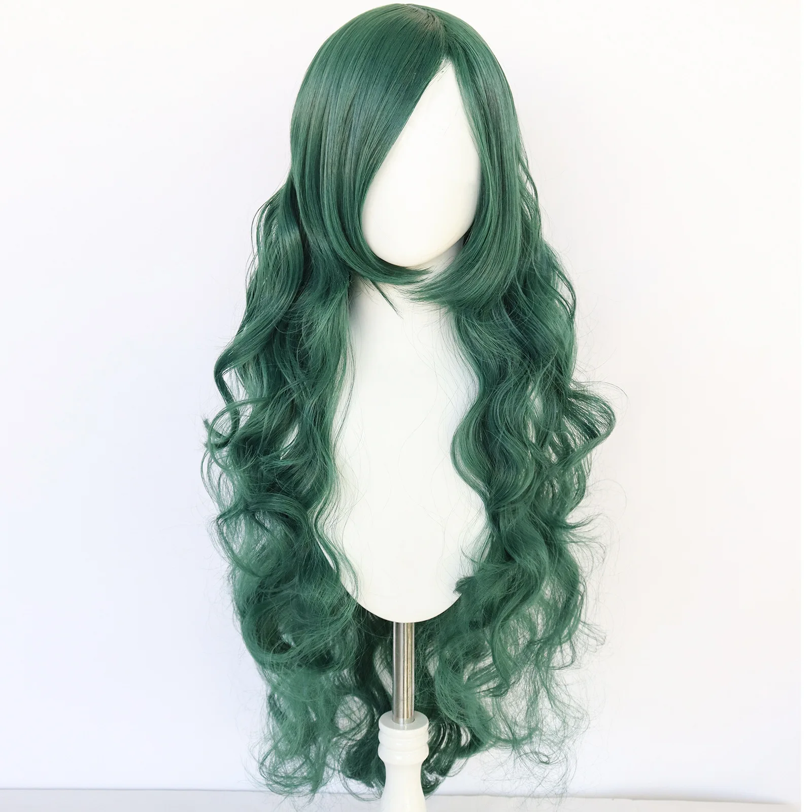Parrucca Cosplay Super Woman She-Hulk Jwenfer Houwalters Parrucca Verde Capelli Lunghi Donna Ragazza Costumi Cosplay Di Halloween