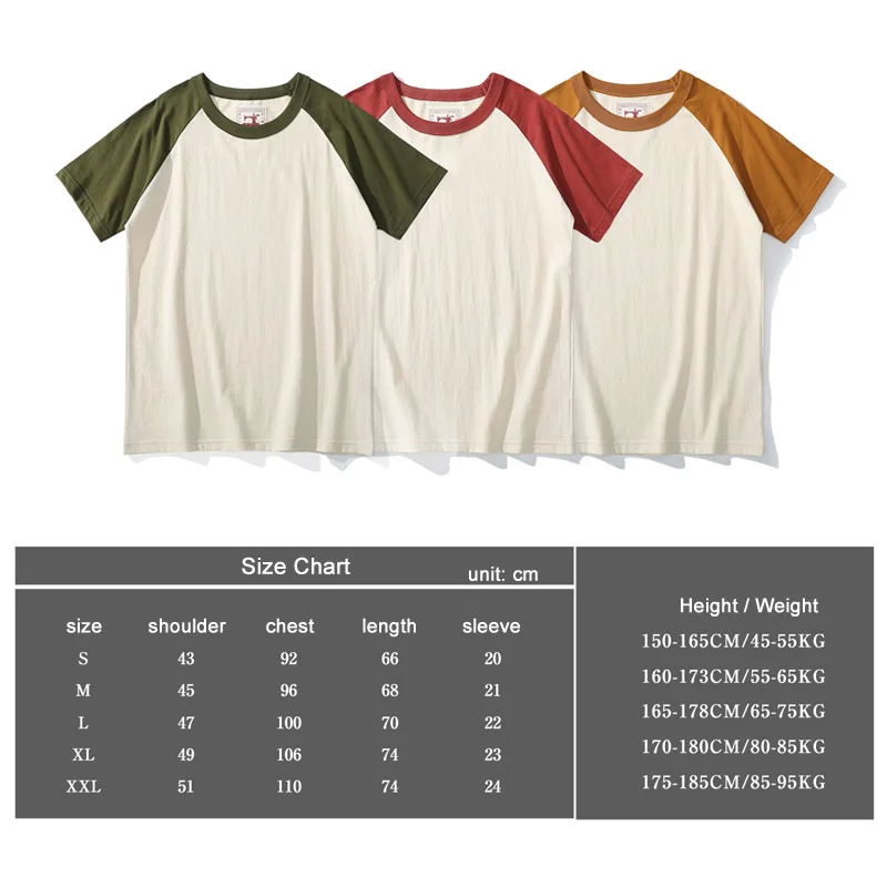 Akkad Kuti 2021 Japanese Retro Style Male Crew Neck Raglan Sleeves TShirts Student Casual Good Collocation Tee 100% Cotton