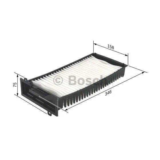 Фильтр салона Citroen C5 1.8-3.0/HDi 01 BOSCH 1987432198