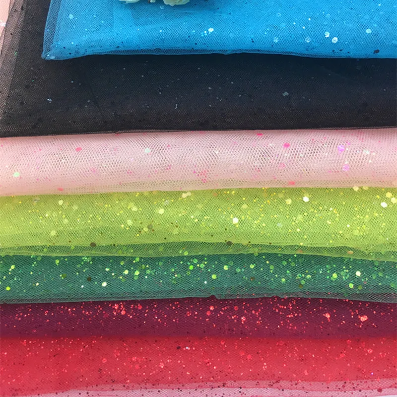 150 см X1yard/партия Яркая блестящая ткань для шитья детская одежда свадебные