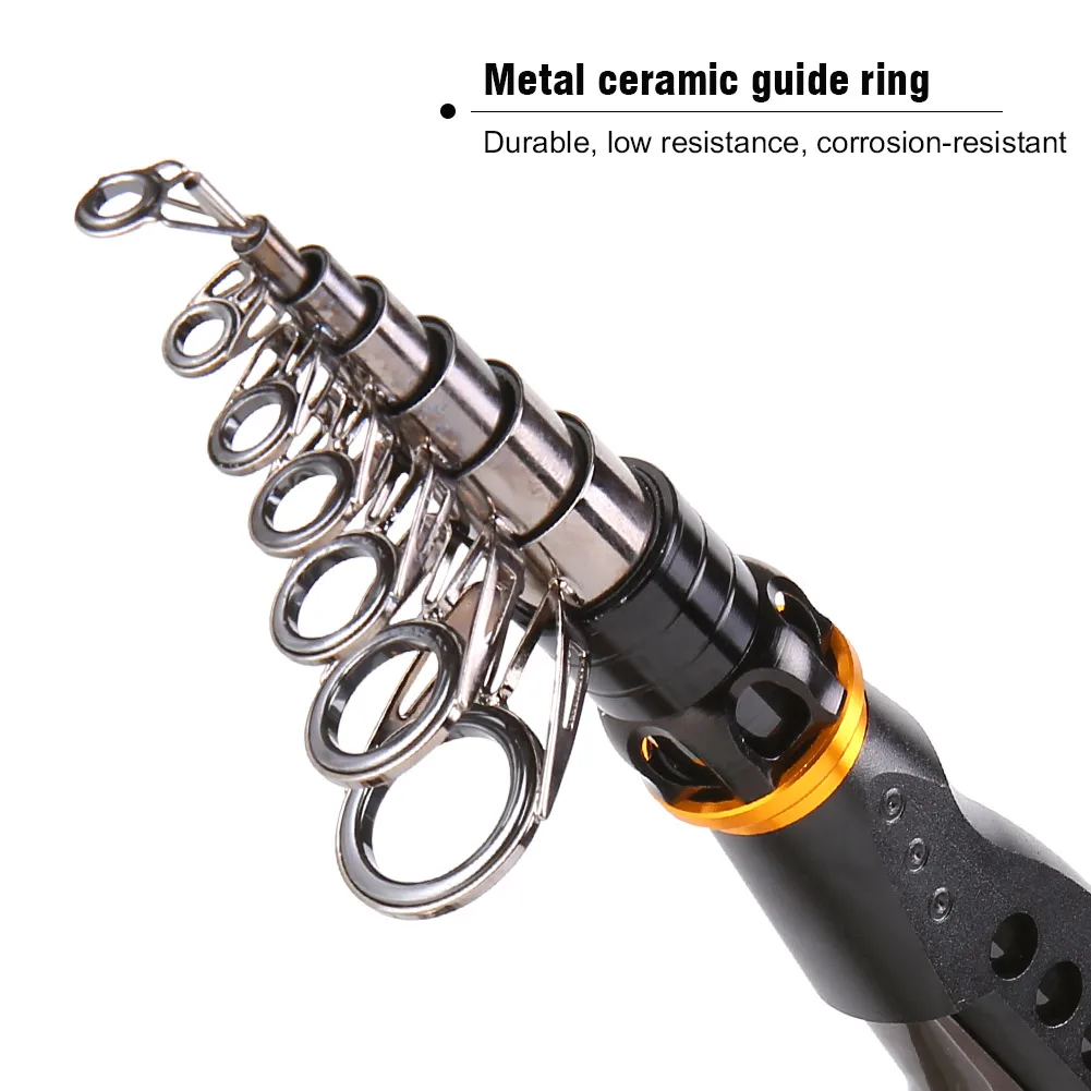Vara de Pesca Carretel de Pesca Linha de Pesca Salgada de Água Equipamento de Pesca Sougayilang Telescópica Portátil Combo Água Doce 14 Cheap Conj. de varas