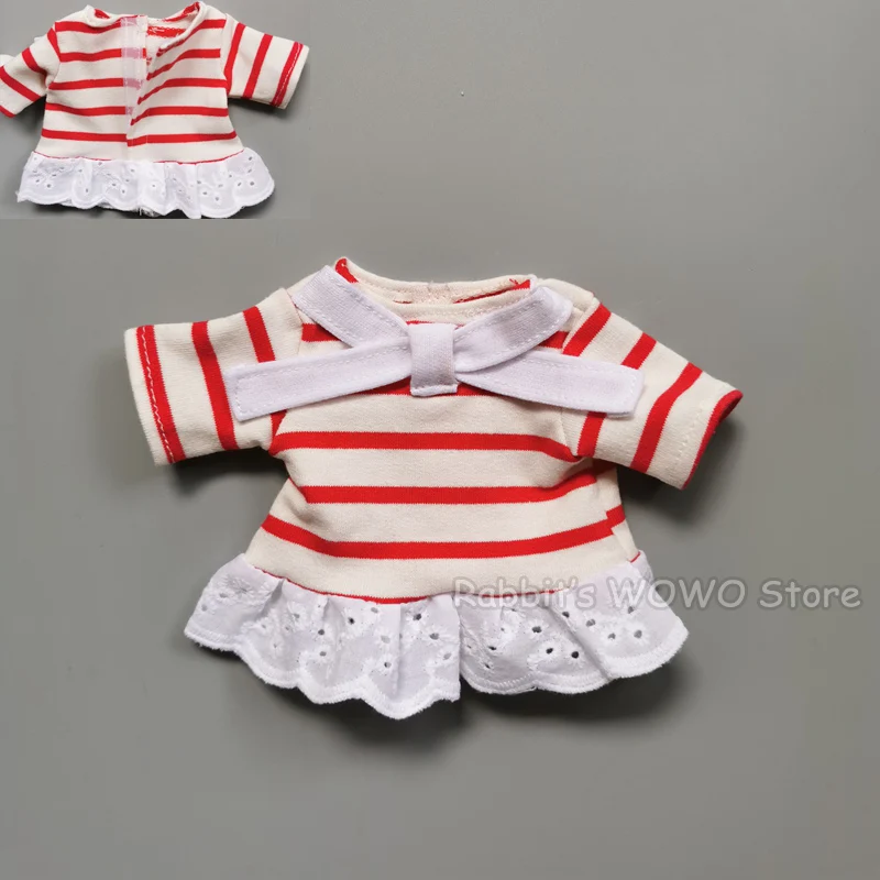 Doll Clothes Fit 25cm Baby Doll 1/6 BJD Doll Toy New Born Doll Lovely Accessories Outfit Princess Dress Summer Suit Girls Gifts 17