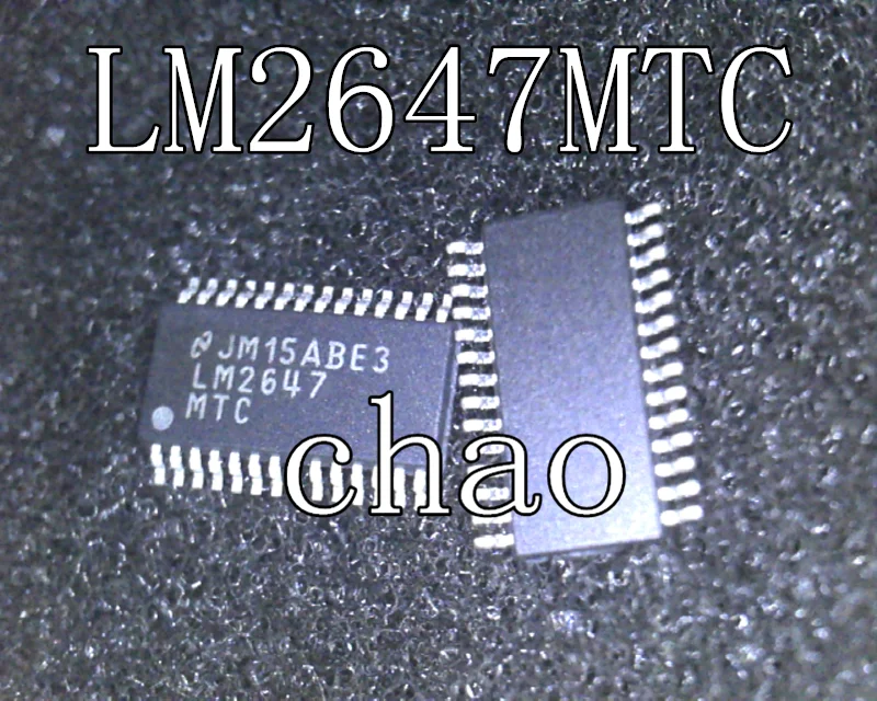 5 шт./лот LM2647MTC LM2647 TSSOP LM3477AMMX MSOP8 S13A