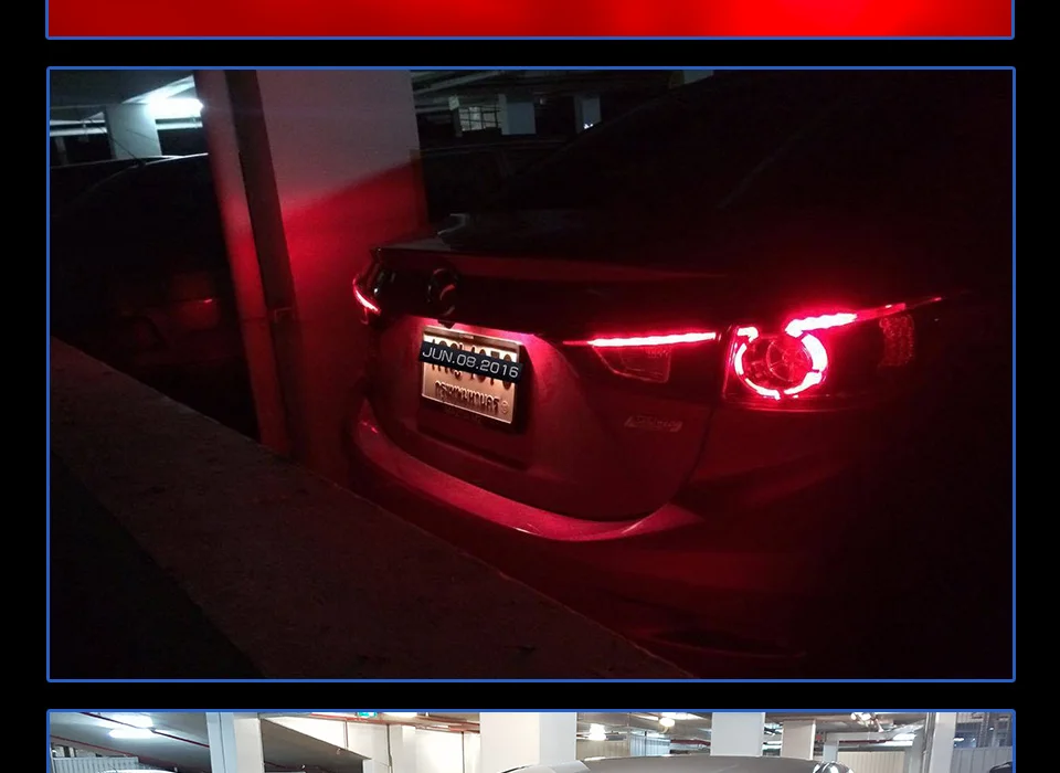 Задний фонарь для автомобиля- Mazda 3 Axela светодиодный задние фары, противотуманные фары Дневные ходовые огни DRL Тюнинг автомобилей Автомобильные аксессуары