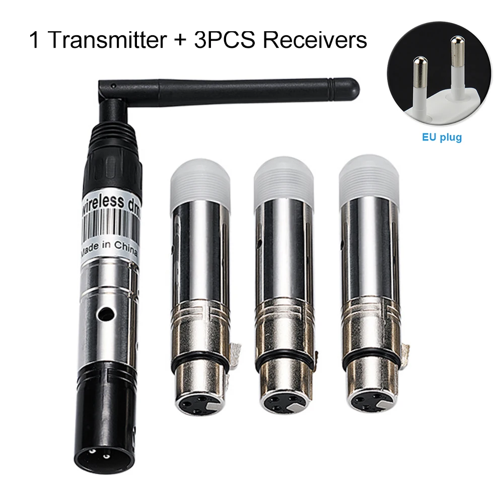DMX512 Stage Light Replacement Part Extend Stable Wireless Transmitter Home Spare Repair Signal Send Accessories Female Receiver
