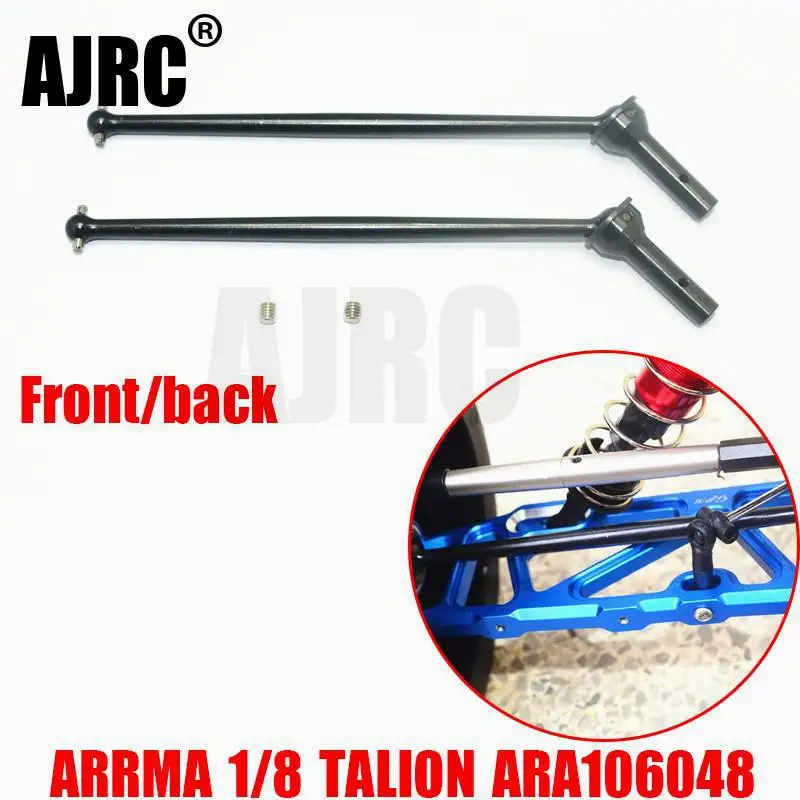 

ARRMA 1/8 RC автомобиль TALION ARA106048 45 # закаленная сталь передние/задние CVD универсальные соединения-1 пара