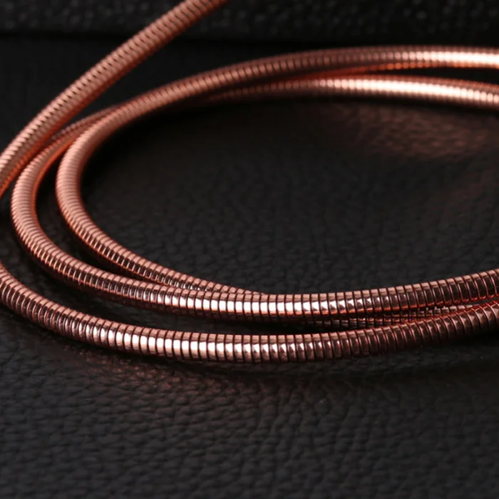 Type-C/Micro USB металлический пружинный шланг зарядный кабель Линия передачи данных для samsung huawei PUO88