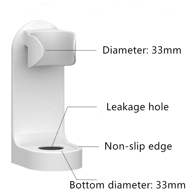 1 шт. Модная креативная Подставка-органайзер для зубной щетки, электрическая зубная щетка, настенный держатель, экономия пространства