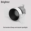 BRGT LED Spot Light Frameless Embedded Lights COB 5W7W12W Anti-glare Ceiling Lamp Trimless Aluminum Recessed Downlight Indoor 1