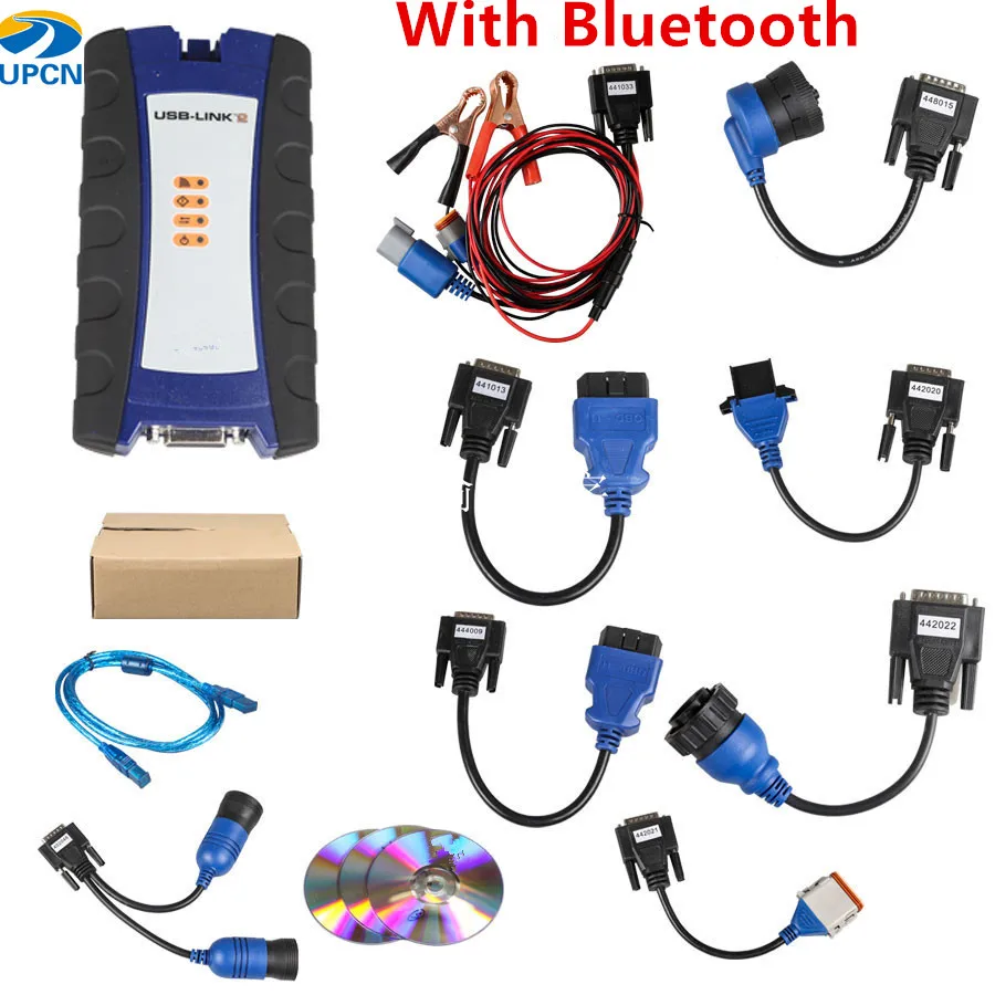 Качество A+ USB ссылка для Nexiq-2 грузовика 125032 для Nexiq2 Добавить Bluetooth сверхмощный для диагностики грузового автомобиля для Nexiq лучше, чем DPA5 - Цвет: 2 generation add BT
