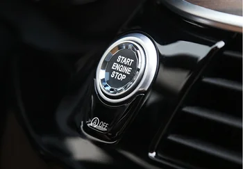 

Car styling ENGINE START STOP switch buttons Stickers For BMW 5 6 7 Series 6GT G32 G30 G38 X3 X4 G01 G02 G08 G11 G12 Accessories
