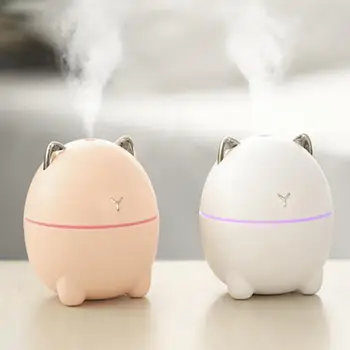 

Cute Cat Air Humidifier 200ML USB Mini Mute Dekstop Oil Diffuser Mist Maker