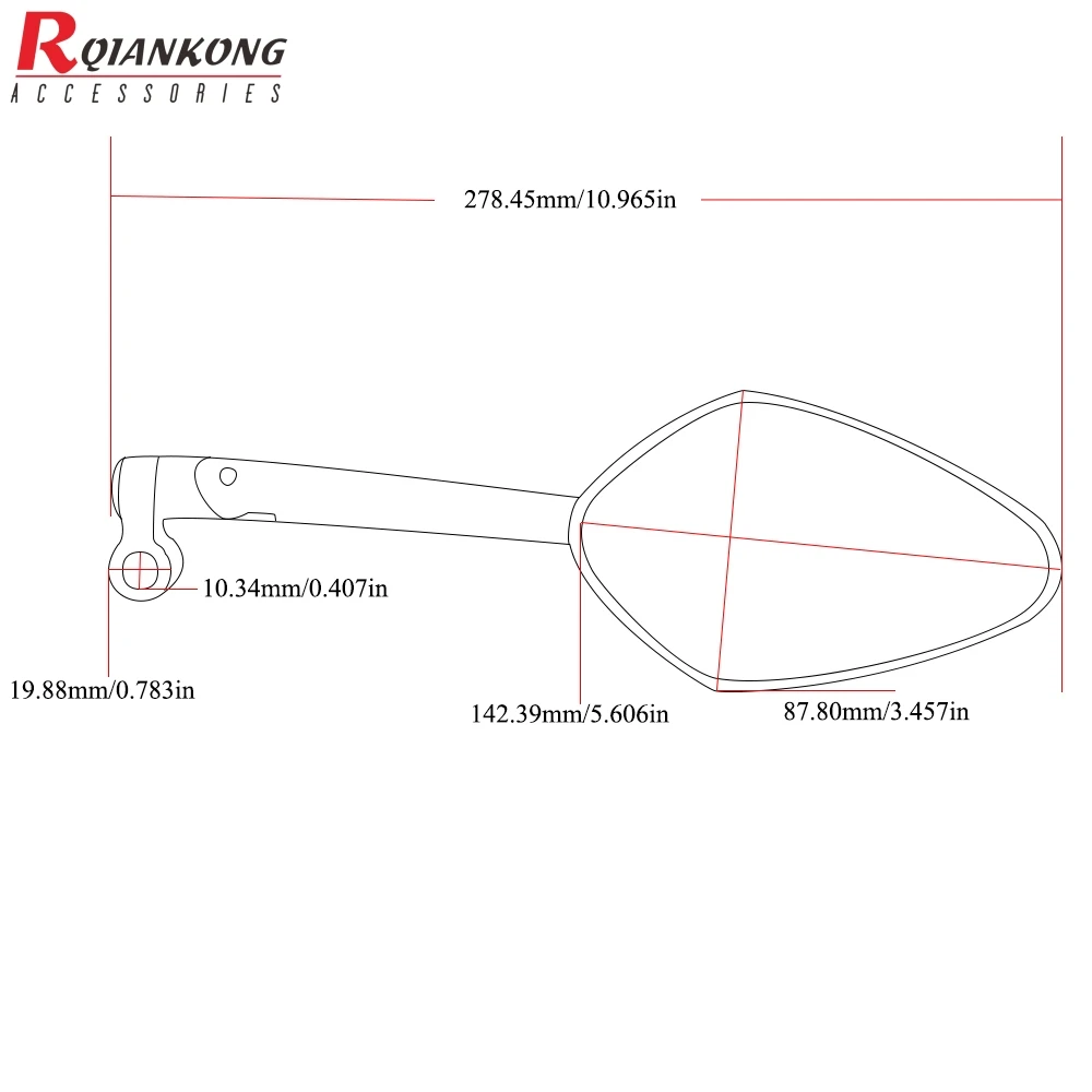 Мотоцикл светодиодный поворотник заднего вида зеркала для KAWASAKI NINJA 6R 9R 650R 250R 636/Yamah YZF R1 R6 R6S/SUZUKI GSXR 600 750 1000