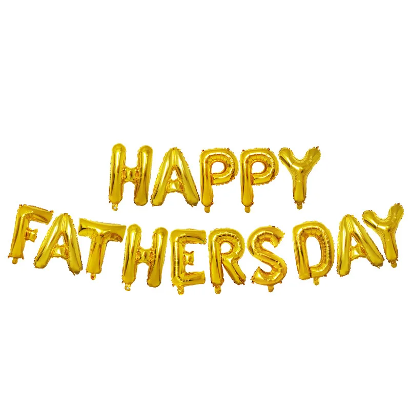 Счастливый День отца благодарения Father's Day атмосфера украшена 16 дюймов с алюминиевой пленкой шар костюм Father's Day воздушный шар